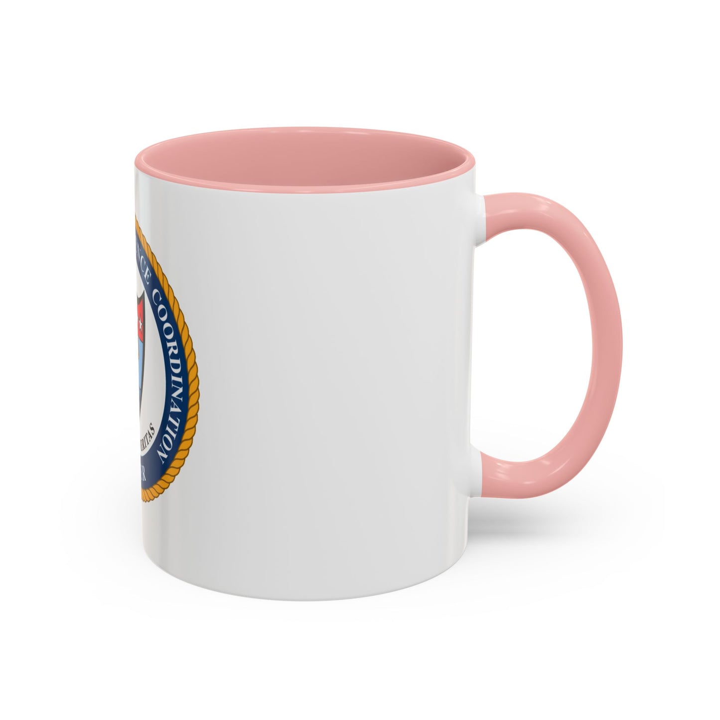 USCG Intelligence Coordination Ctr (U.S. Coast Guard) Accent Coffee Mug