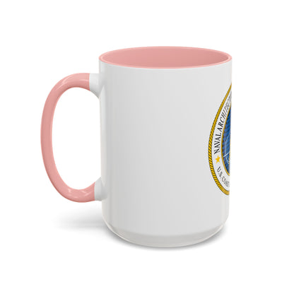 USCG Academy NA&ME (U.S. Coast Guard) Accent Coffee Mug