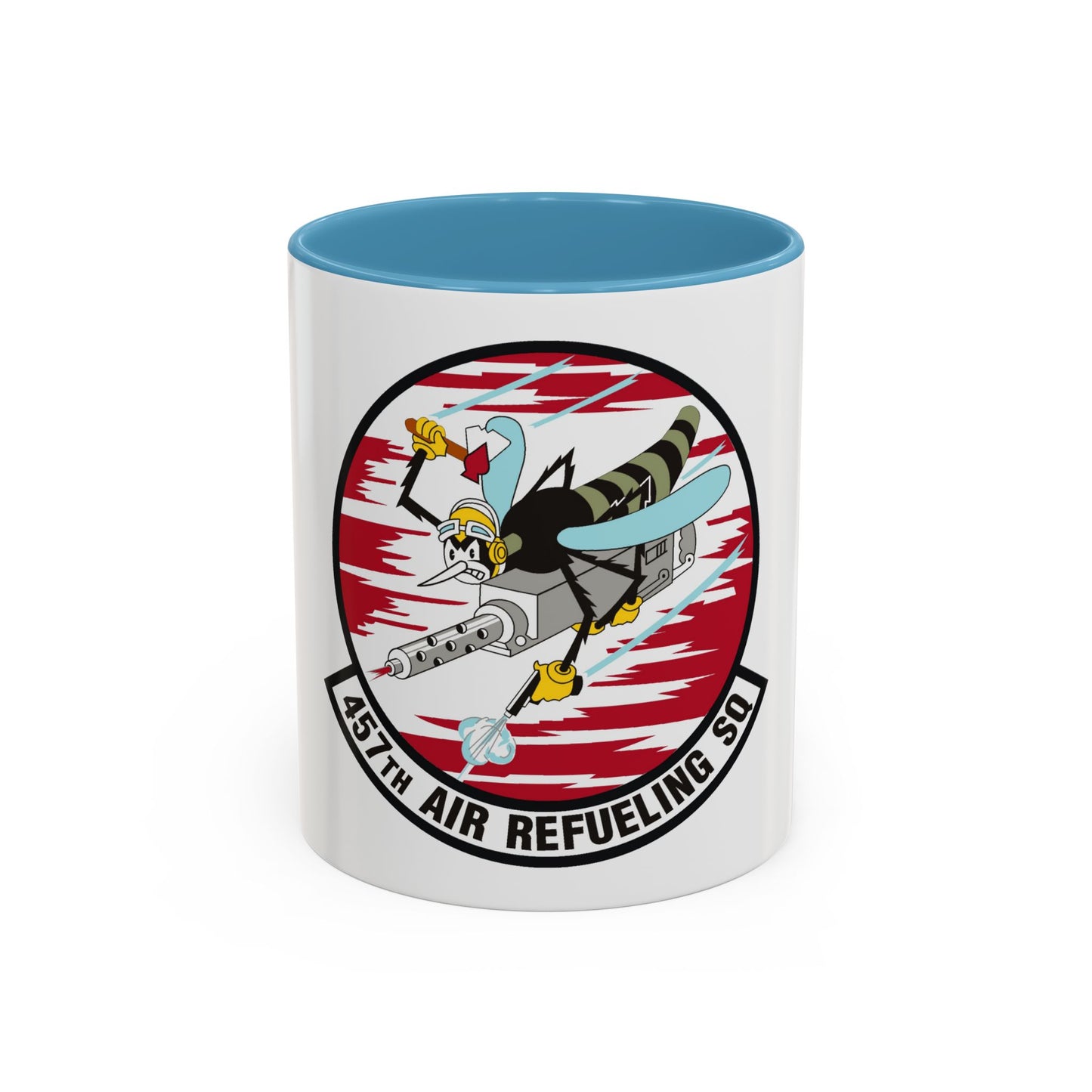 457th Air Refueling Squadron (U.S. Air Force) Accent Coffee Mug