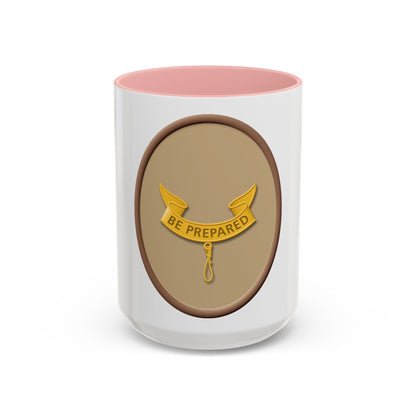 Second Class (Boy Scout Merit Badge) Accent Coffee Mug