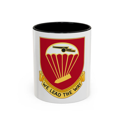 456th Airborne Field Artillery Battalion (U.S. Army) Accent Coffee Mug