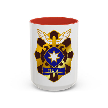 22 Surgical Hospital (U.S. Army) Accent Coffee Mug