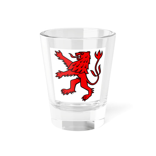 CHE Bremgarten Flag (Switzerland) Shot Glass 1.5oz
