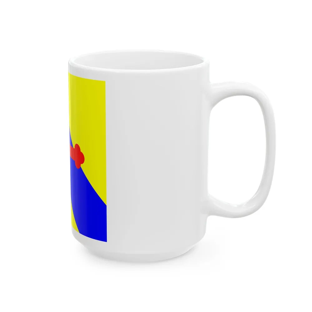 Flag of Sullens Switzerland - White Coffee Mug-Go Mug Yourself