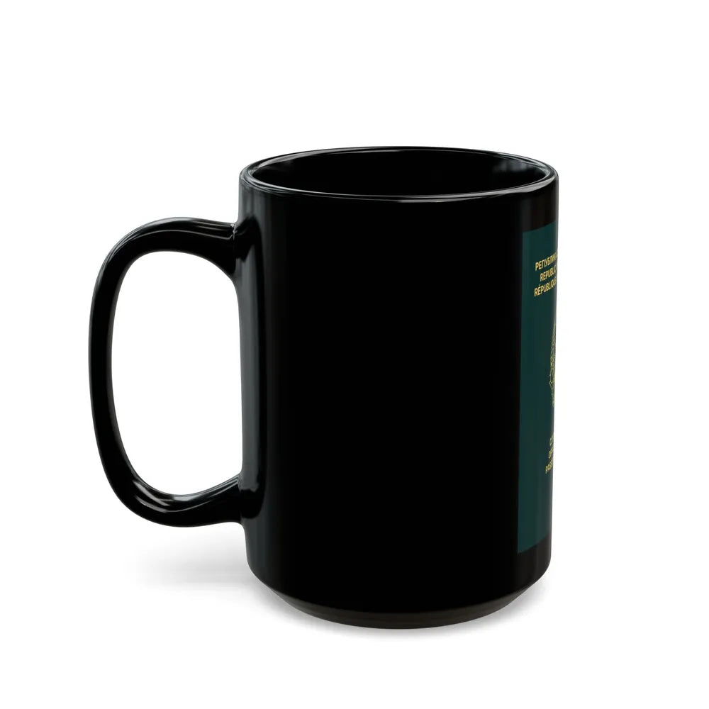 Macedonian Passport (Official) - Black Coffee Mug-Go Mug Yourself