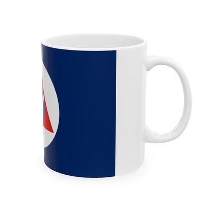 National Oceanic and Atmospheric Administration Flag - White Coffee Mug-Go Mug Yourself