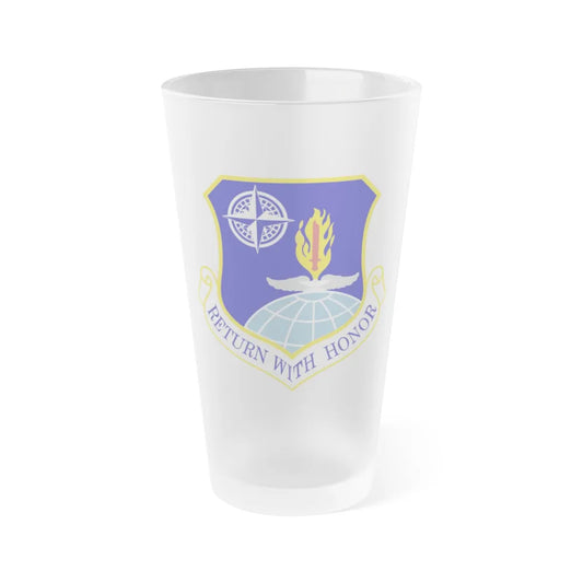 336th Training Group (U.S. Air Force) Frosted Pint Glass 16oz-16oz-Frosted-Go Mug Yourself