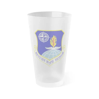 336th Training Group (U.S. Air Force) Frosted Pint Glass 16oz 16oz Frosted - Go Mug Yourself
