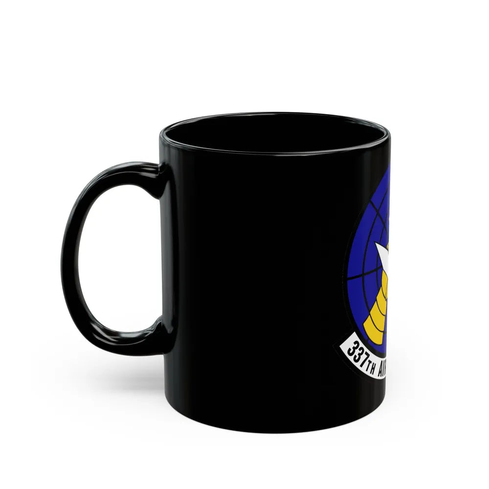 337 Air Control Squadron AETC (U.S. Air Force) Black Coffee Mug-Go Mug Yourself