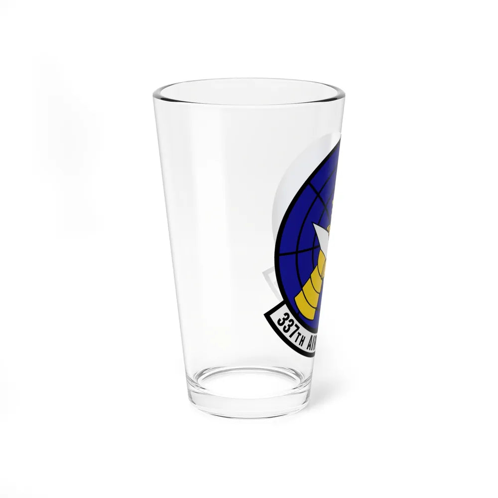 337 Air Control Squadron AETC (U.S. Air Force) Pint Glass 16oz-Go Mug Yourself