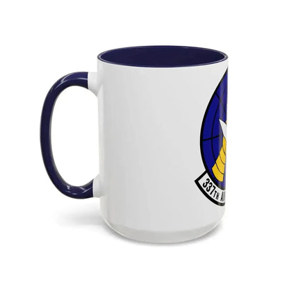 337 Air Control Squadron AETC (U.S. Air Force) Accent Coffee Mug - Go Mug Yourself