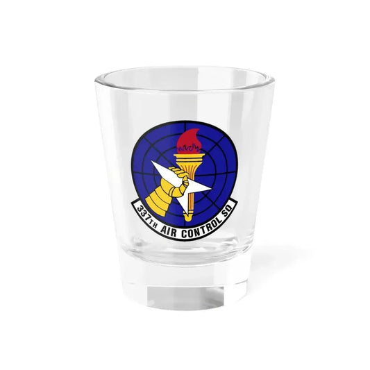 337 Air Control Squadron AETC (U.S. Air Force) Shot Glass 1.5oz 1.5oz - Go Mug Yourself