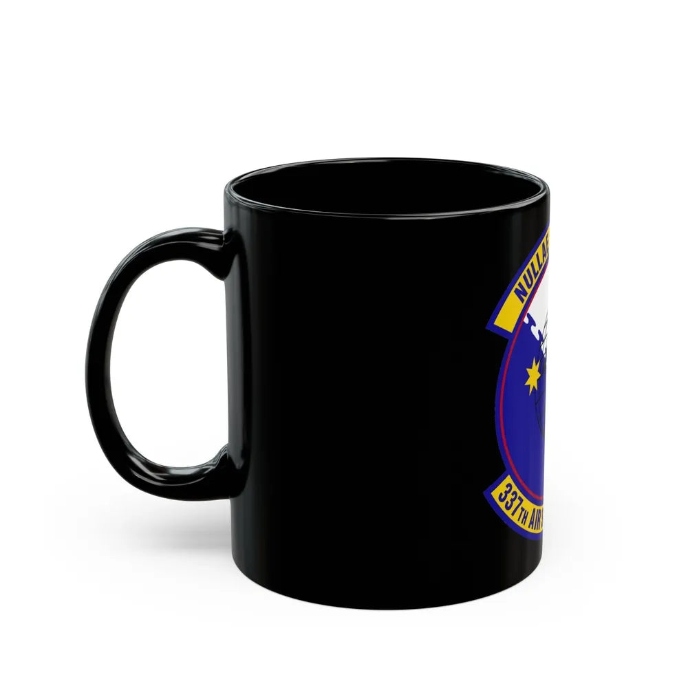 337 Air Support Flight PACAF (U.S. Air Force) Black Coffee Mug-Go Mug Yourself