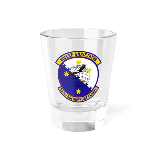 337 Air Support Flight PACAF (U.S. Air Force) Shot Glass 1.5oz 1.5oz - Go Mug Yourself