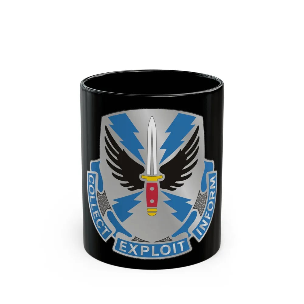 337 Military Intelligence Battalion (U.S. Army) Black Coffee Mug-11oz-Go Mug Yourself