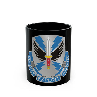 337 Military Intelligence Battalion (U.S. Army) Black Coffee Mug-11oz-Go Mug Yourself