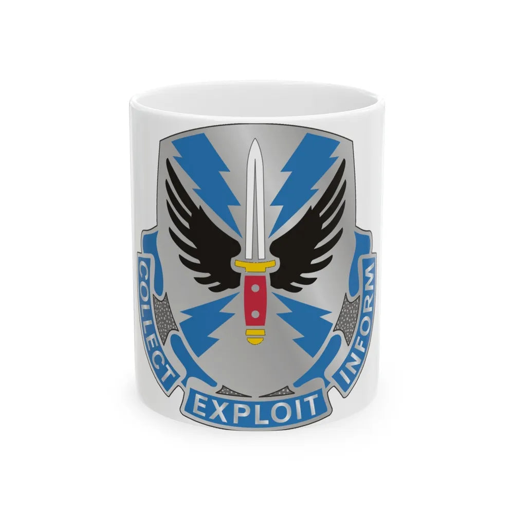 337 Military Intelligence Battalion (U.S. Army) White Coffee Mug-11oz-Go Mug Yourself