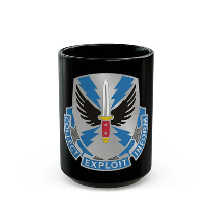 337 Military Intelligence Battalion (U.S. Army) Black Coffee Mug 15oz - Go Mug Yourself