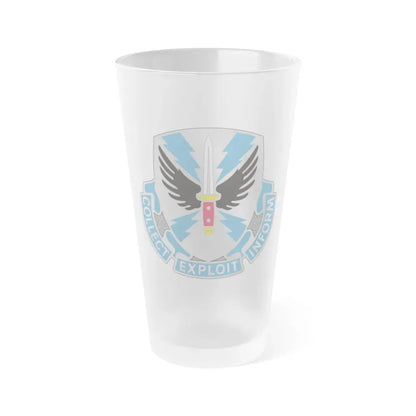 337 Military Intelligence Battalion (U.S. Army) Frosted Pint Glass 16oz Default Title - Go Mug Yourself
