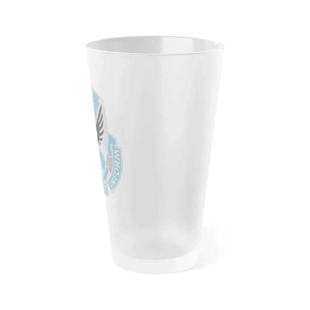 337 Military Intelligence Battalion (U.S. Army) Frosted Pint Glass 16oz - Go Mug Yourself
