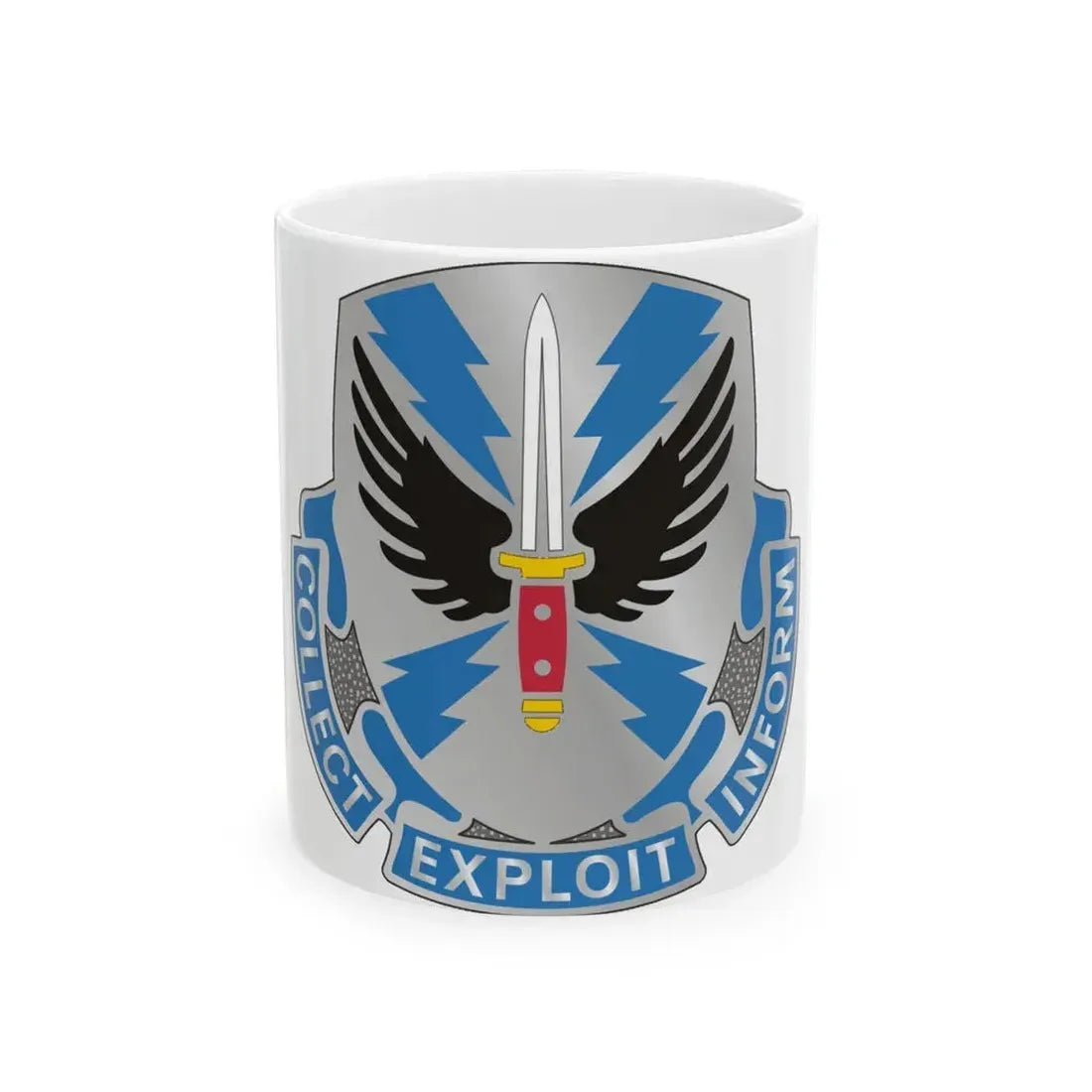 337 Military Intelligence Battalion (U.S. Army) White Coffee Mug - Go Mug Yourself