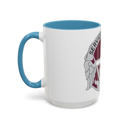 7 Medical Brigade (U.S. Army) Accent Coffee Mug