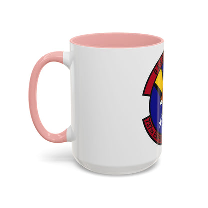 737th Expeditionary Airlift Squadron (U.S. Air Force) Accent Coffee Mug