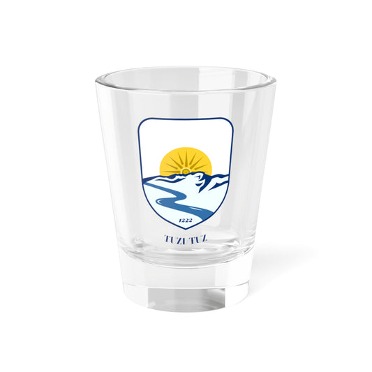 Lesser coat of arms of Tuzi (Montenegro) (Coat of Arms) Shot Glass 1.5oz