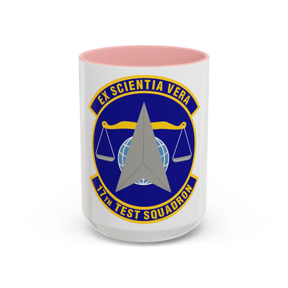 17th Test Squadron (U.S. Air Force) Accent Coffee Mug