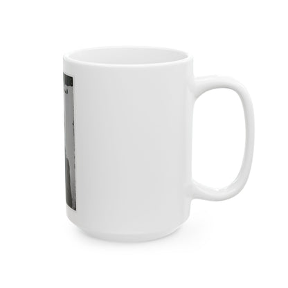Portrait Of Maj. Gen. Joseph Hooker, Officer Of The Federal Army (U.S. Civil War) White Coffee Mug