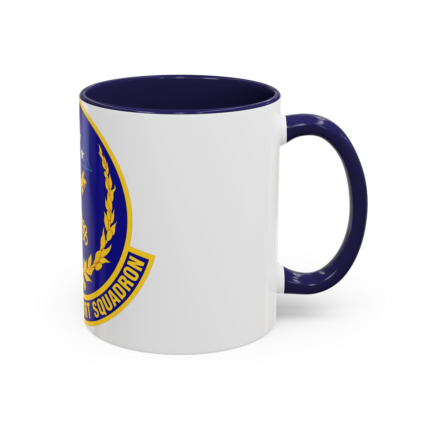 55th Force Support Squadron (U.S. Air Force) Accent Coffee Mug