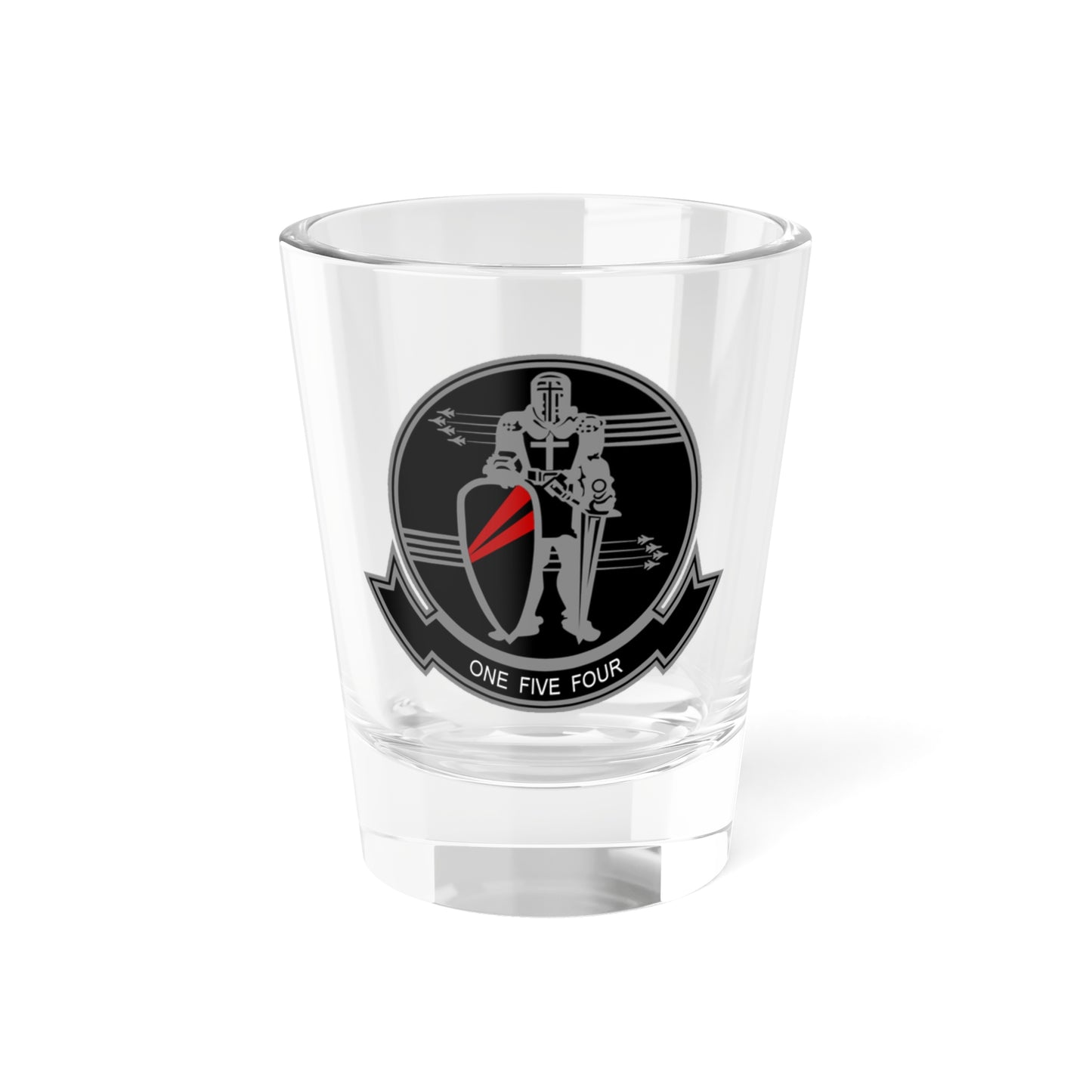 VFA 154 Strike Fighter Squadron 154 US Navy insignia 2013 (U.S. Navy) Shot Glass 1.5oz