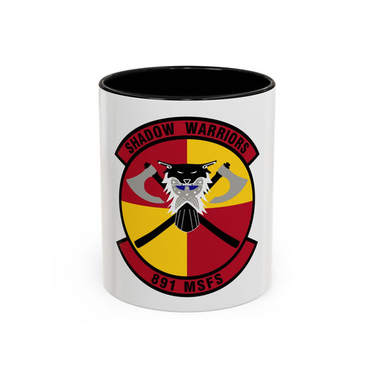 891 Missile Security Forces Squadron AFGSC (U.S. Air Force) Accent Coffee Mug