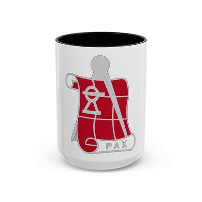62 Engineer Company (U.S. Army) Accent Coffee Mug
