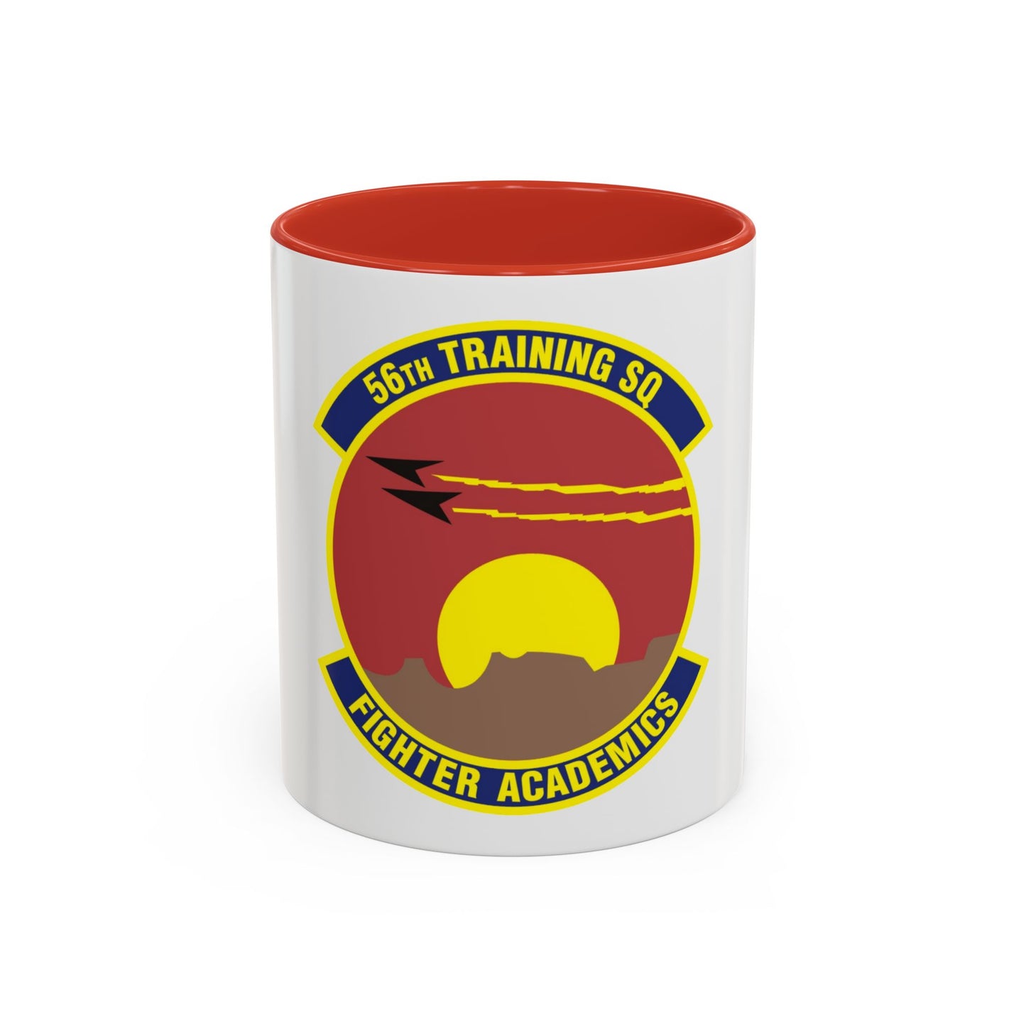 56 Training Squadron AETC (U.S. Air Force) Accent Coffee Mug