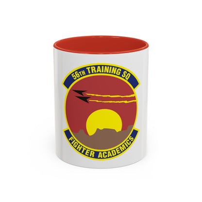 56 Training Squadron AETC (U.S. Air Force) Accent Coffee Mug