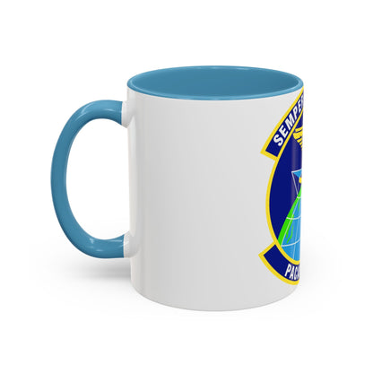 PACAF Air Mobility Operations Control Center (U.S. Air Force) Accent Coffee Mug