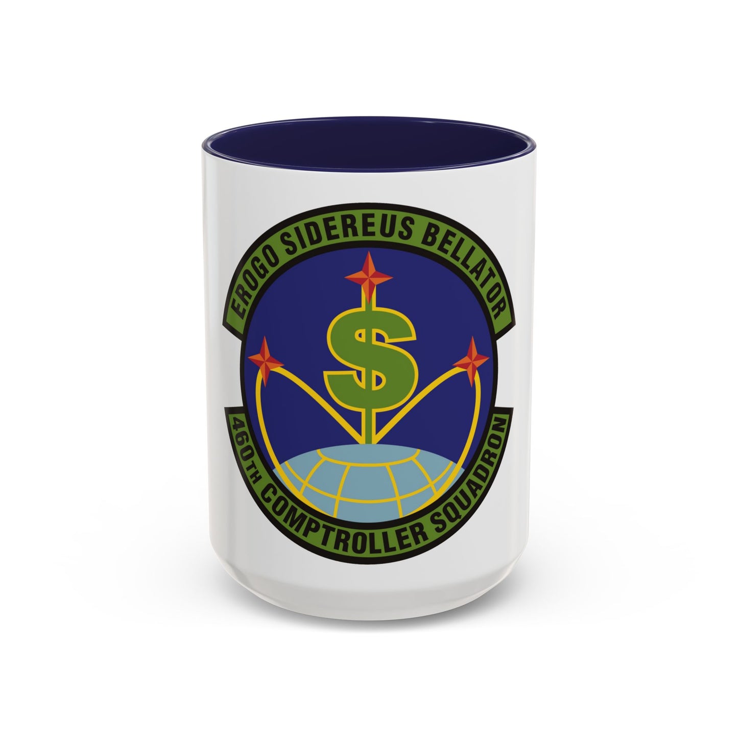 460th Comptroller Squadron (U.S. Air Force) Accent Coffee Mug