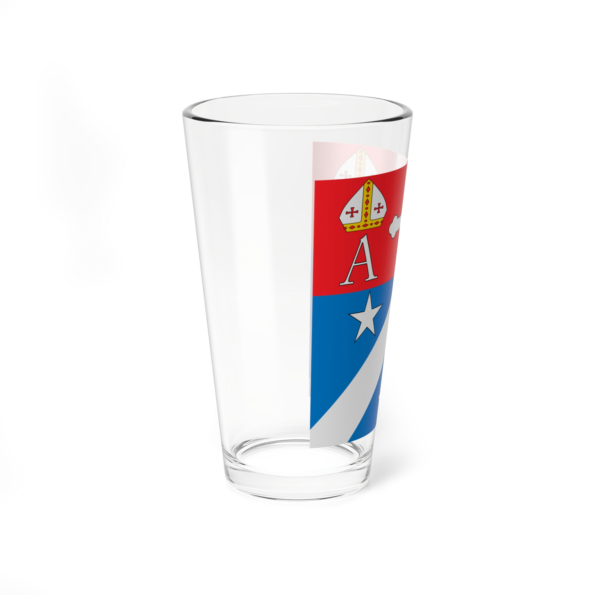 Drapeau Etienne Bagnoud (Switzerland) Pint Glass 16oz
