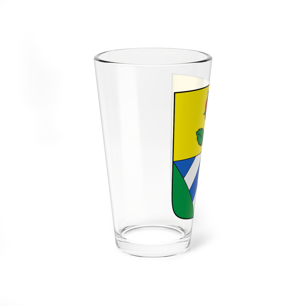 Fieschertal-blazon (Switzerland) (Coat of Arms) Pint Glass 16oz