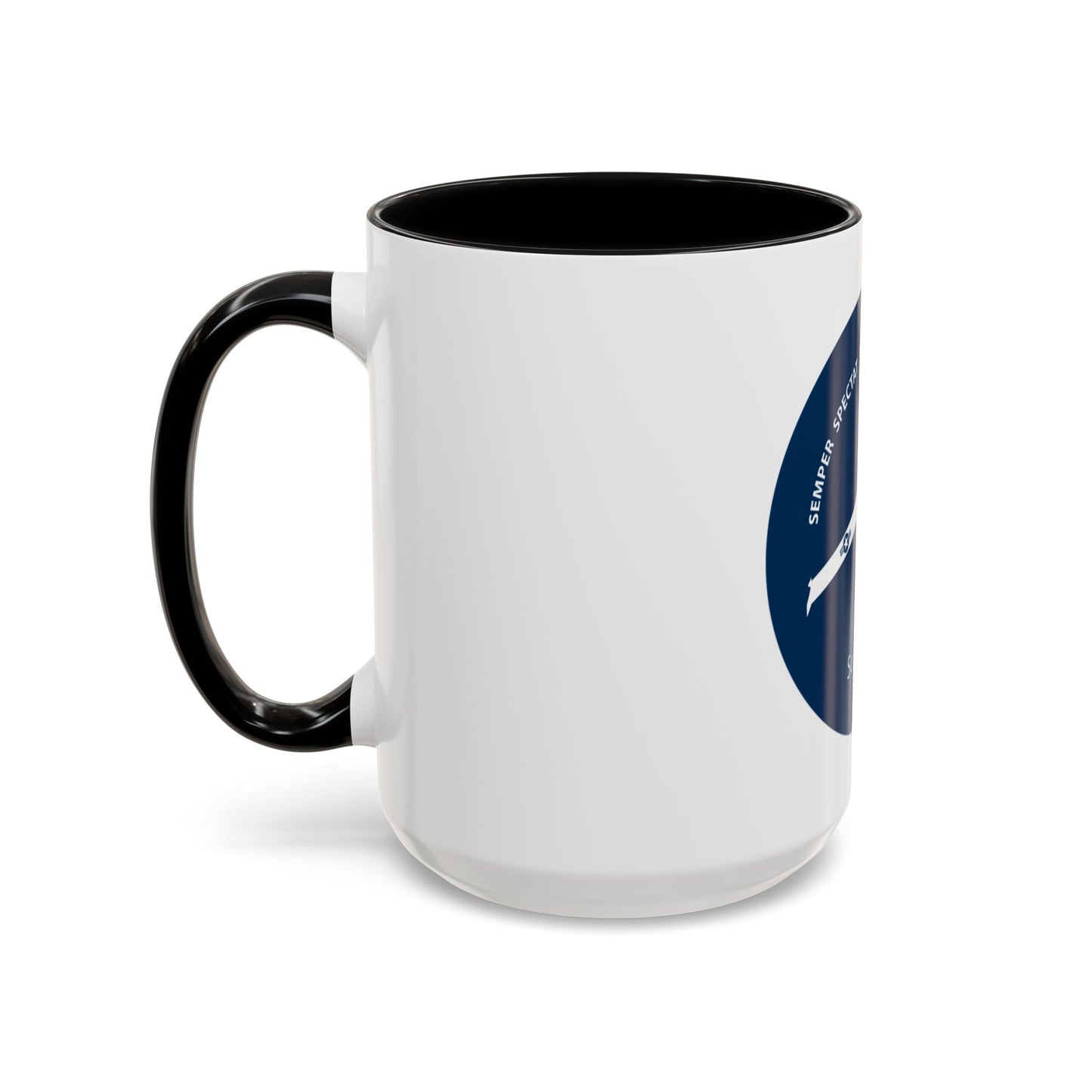 USCG Scan Eagle (U.S. Coast Guard) Accent Coffee Mug