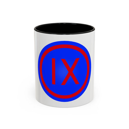 IX Corps (U.S. Army) Accent Coffee Mug
