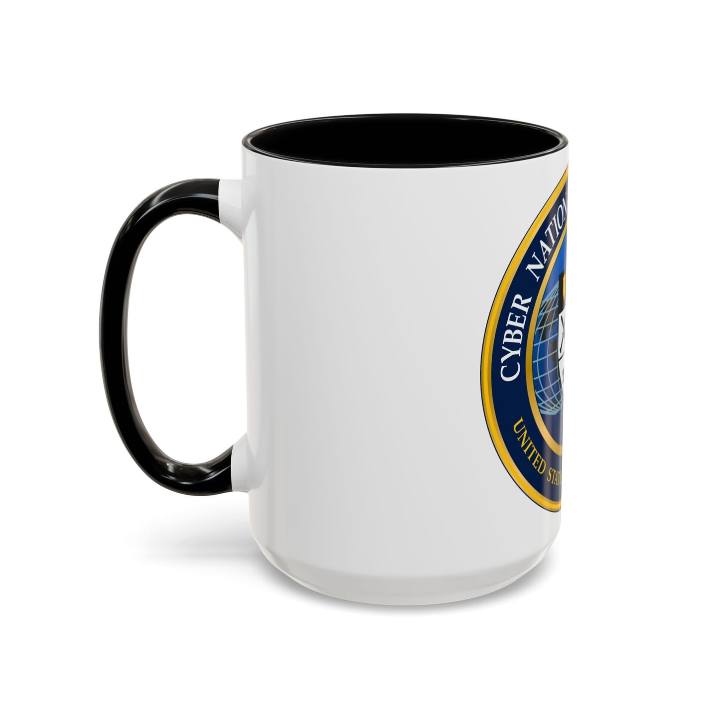 Tasse à café avec motif Cyber ​​National Mission Force (armée américaine)