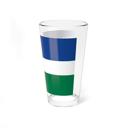South Africa Flag Proposals 1993 Shortlist No.4 (South Africa) Pint Glass 16oz