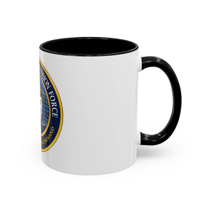 Cyber National Mission Force (U.S. Army) Accent Coffee Mug