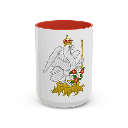 Silver Falcon Badge - Accent Coffee Mug
