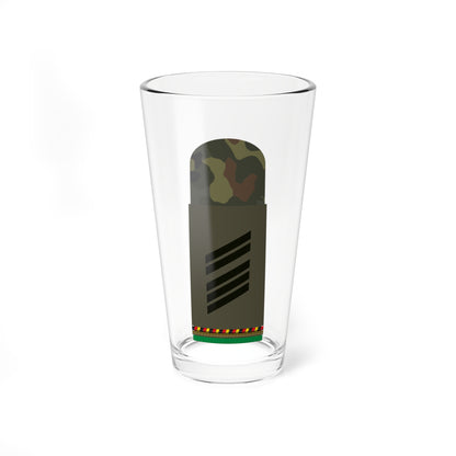 HA OS5 16 Oberstabsgefreiter RFA PzGren L (Germany) (Military Rank) Pint Glass 16oz