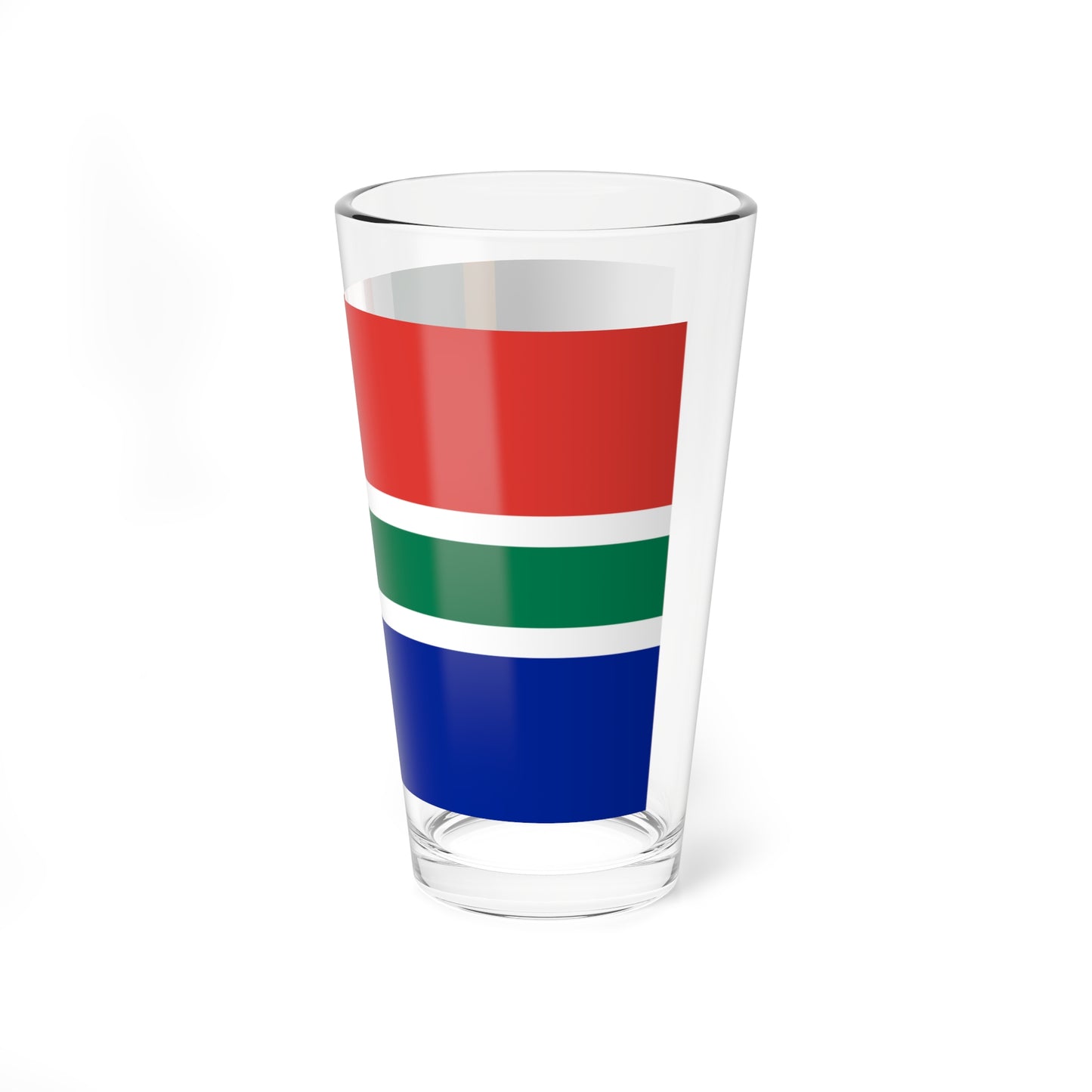 Nordic Cross flag of South Africa (South Africa) Pint Glass 16oz