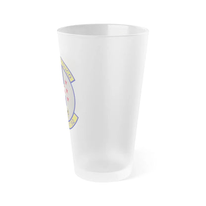 337th Airlift Squadron (U.S. Air Force) Frosted Pint Glass 16oz-Go Mug Yourself