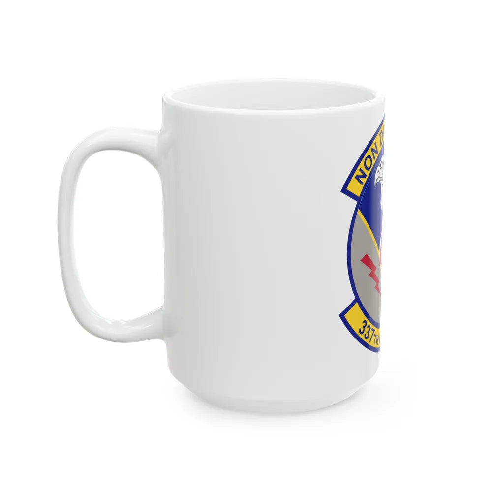 337th Airlift Squadron (U.S. Air Force) White Coffee Mug-Go Mug Yourself